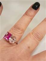 Anello Venerio Donna in Argento Zircone AN42-3742 - AN42-3742